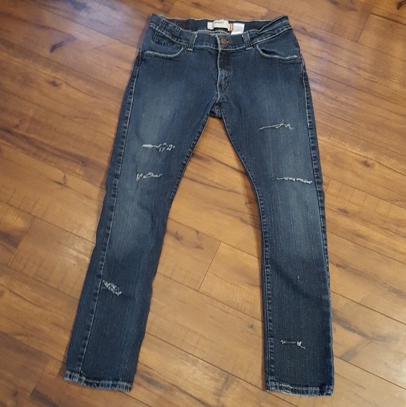 Levi's - 503 Skinny Distressed Jeans - Picture 2 of 5